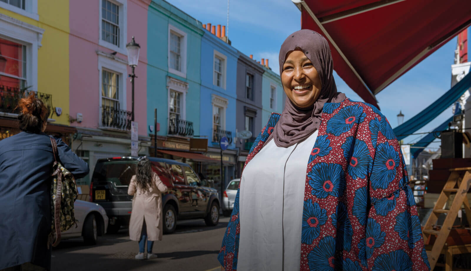 Campden Charities image of beneficiary in Portobello Road